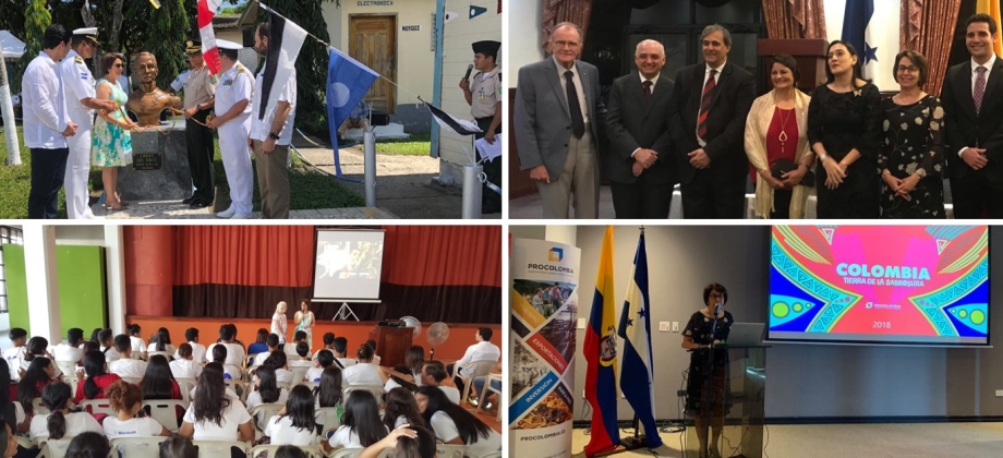 La Embajada en Honduras promocionó a Colombia como destino turístico, de negocios y cultural en el departamento de Cortés