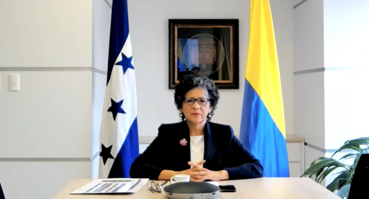 Rendición de cuentas 2021 de la Embajada de Colombia en Honduras