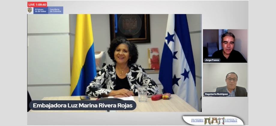 La Embajada de Colombia en Honduras realizó el evento virtual “El rol de la literatura en la interpretación de la realidad – una conversación con Jorge Franco”