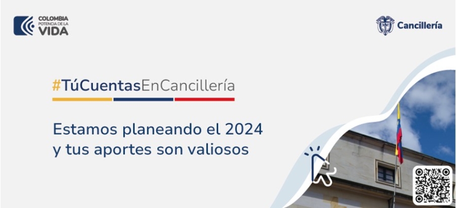 Realiza tus aportes a nuestra planeación para el 2024 