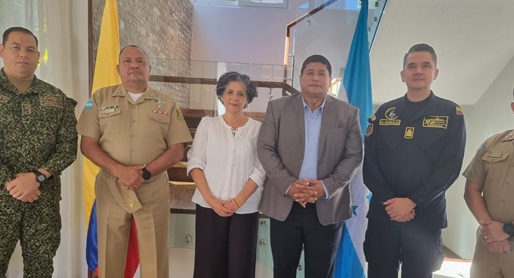 Colombia y Honduras dan continuidad a la cooperación en seguridad y defensa y al trabajo realizado en materia de lucha contra el narcotráfico