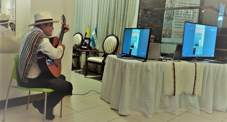 La Embajada de Colombia en Honduras rinde homenaje a la trova paisa